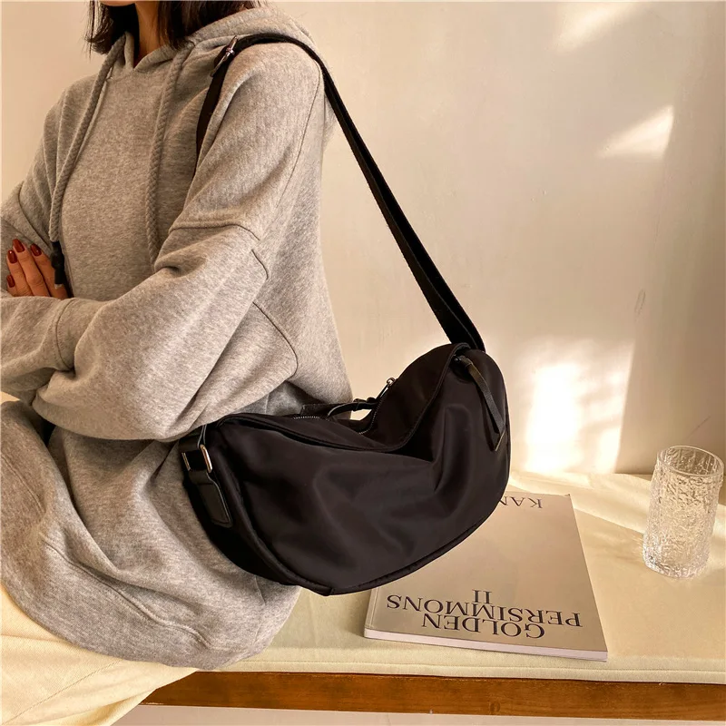 

Messenger bag female 2021 new ins student jiaozi bag Oxford Korean Harajuku ulzzang Japanese shoulder bag