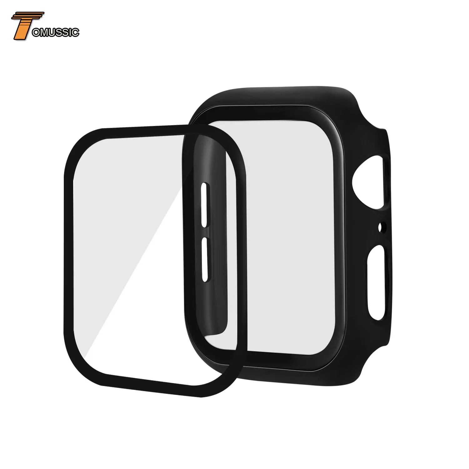3D 9H Kính Cường Lực Dành Cho các Dòng Đồng Hồ Apple 2 3 4 Ốp Lưng Dùng Cho Iwatch 38mm 40mm 42mm 44mm Màn Hình Bộ Phim