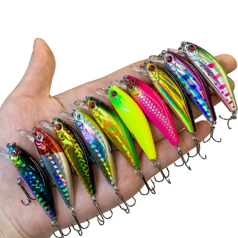 3D Ogen Kunstaas Voor Visgerei 2021 55Mm 6.5G Vishaken Zee Abs Plastic Plastic Lokken Kunstmatige Baits vissen Goederen