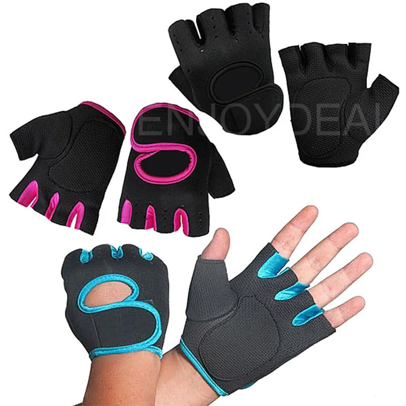 

Fashion Sport Cycling Fitness Half Finger Weightlifting Gloves for Exercise Training Racing for driving barbell dumbbell rowing