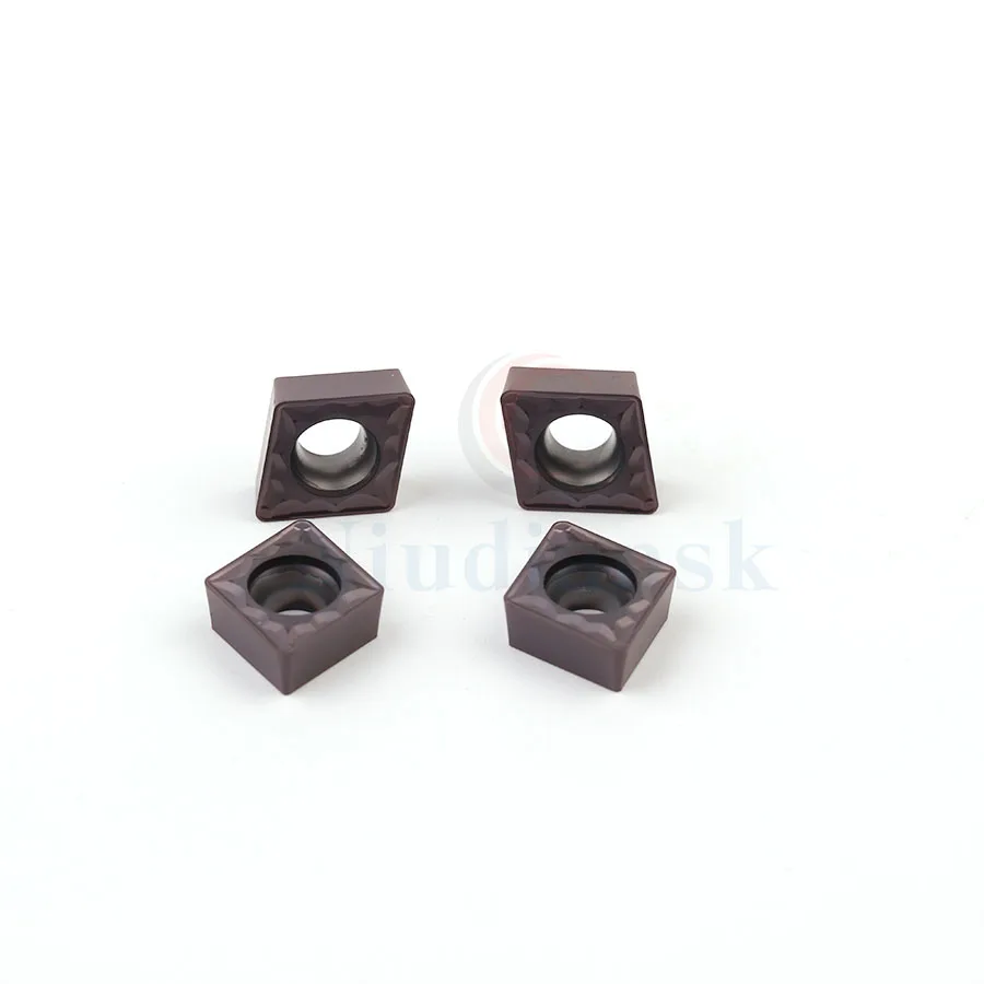 Insertos de carburo CCMT09T308 HMP PC9030, herramientas de torneado de torno CNC CCMT09T304 HMP PC9030, herramienta de torneado de agujero interior, para acero inoxidable