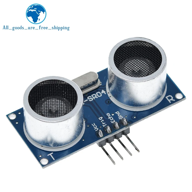 TZT Ultrasonic sensor HC-SR04 HCSR04 to world Ultrasonic Wave Detector Ranging Module HC SR04 HCSR04 Distance Sensor For Arduino