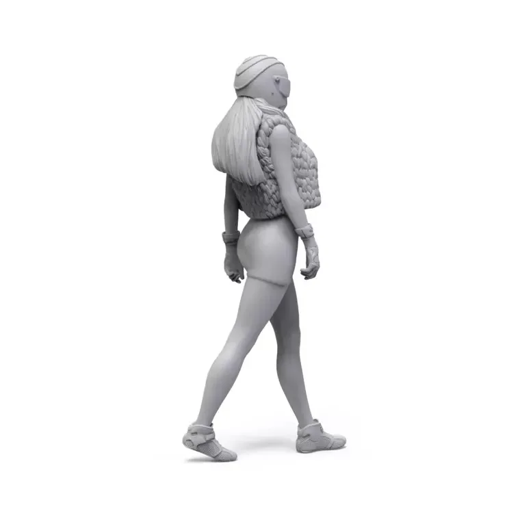 Figurine modèle GK en résine 1/35, kit non assemblé et non peint