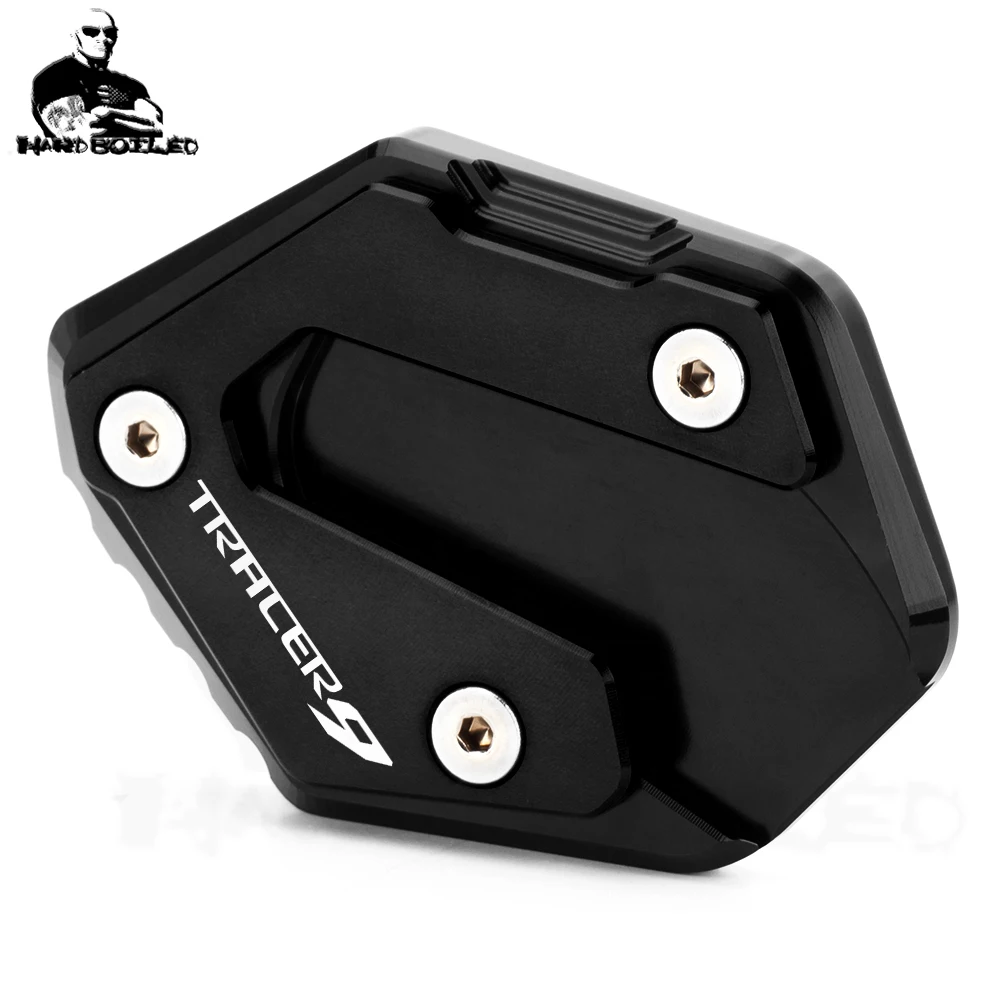 

For Yamaha Tracer 9 Tracer9 2021 Motorcycle Side Stand Kickstand Pedal Foot Plate Enlarge Extender enlargement Accessories