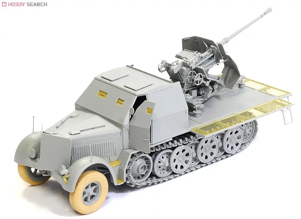 Dragon 6542 1/35 WW.II German Sd.Kfz.7/2 8t Half-track 3.7cm Flak37 AA Gun