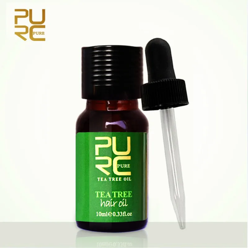 Tea tree hair Oil hair treatment for dry and damaged hair hot sale moisturizes hair and best for skin care