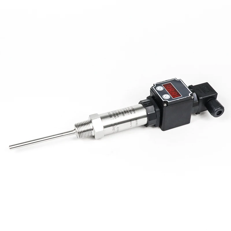 4-20mA Pt100 Liquid Temperature Transmitter Water Temperature Sensor LCD display
