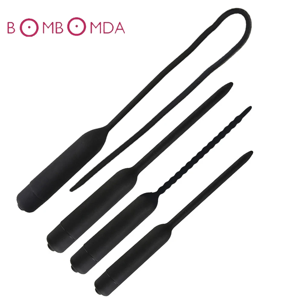 10 Speed Penis Vibrator Urethral Catheter Penis Plug Sex Toys for Men Urethral Vibratior Penis Insertion Urethra Sounds Dilators