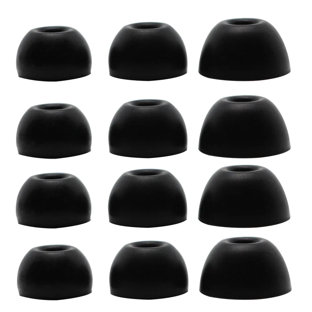 POYATU Phòng Thu Búp Silicone Eartips Dành Cho Tai Nghe Kiểu Beats Studio Nụ Đầu Thay Thế Trong Đầu Tai Nụ Tai Tay S/M/L