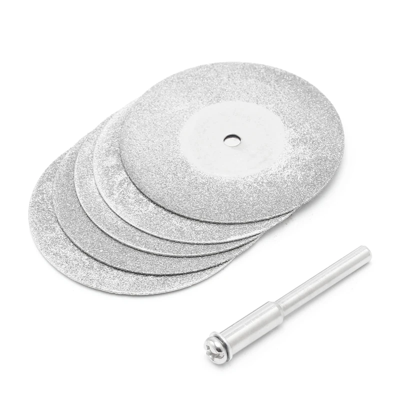 5pcs/lot Dremel Accessories Diamond Grinding Wheel Saw Circular Cutting Disc Dremel Rotary Tool Diamond Discs