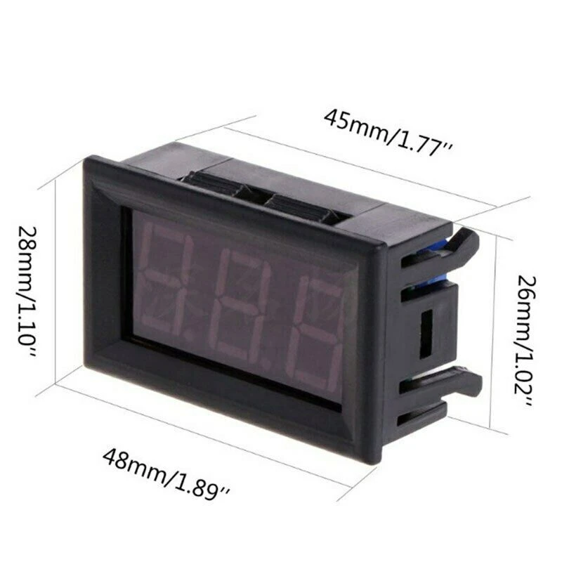 DC 12V LED Digital Display Thermometer -50- 110 Celsius Car Meter Temperature Vehicle Promotion