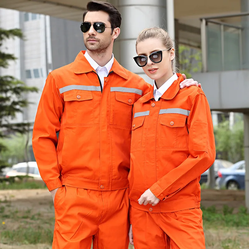 

Worker Clothing Workwear Clothes Set Men/women Workmen Factory Uniform Wear-resistant Repairman Auto Car Workshop Engineer Suits
