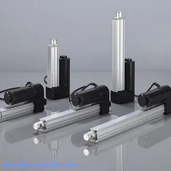 Customized quiet motor 12V 24V 30/50/100/150/200MM stroke 66mm/s speed 2500N 250KG new linear actuator