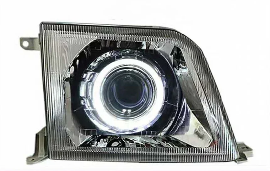 Eosuns Led Xenon Headlight Assembly Angel Eye Daytime Running Light Turn Signal Bi-lens for Toyota Land Cruiser Prado Lc95 3000