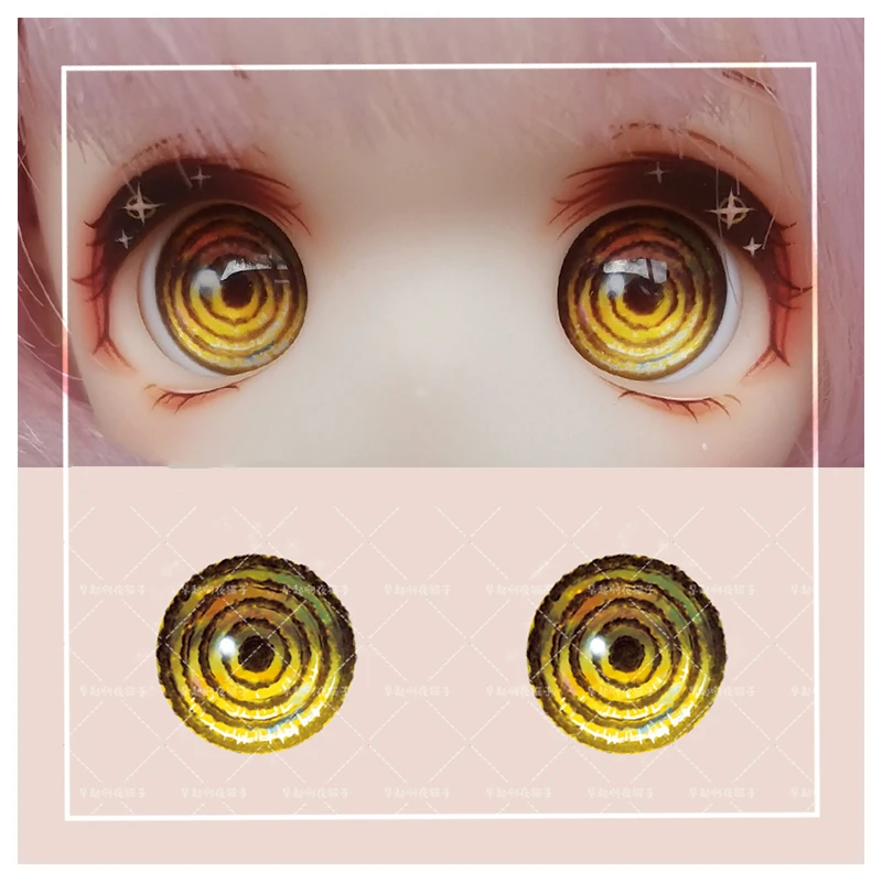 

Doll eyes 12mm-16mm-20mm-24mm doll pressure eyes for 1/8 1/6 1/4 1/3 BJD SD doll eyeballs doll cartoon eyes