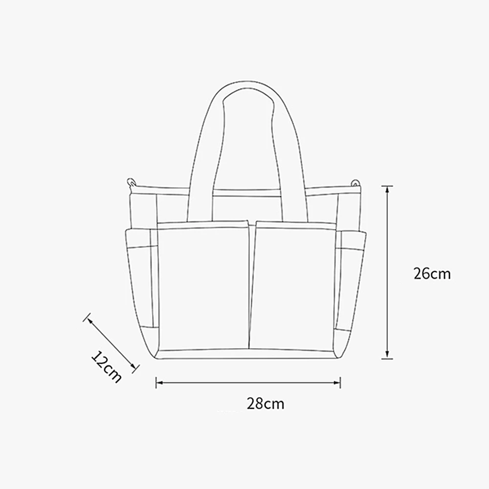 Baby Diapers Bag Outdoor Mommy Bag for Stroller Large Capacity Insulation Nursing Bag Polyester Diaper Bag Organizer