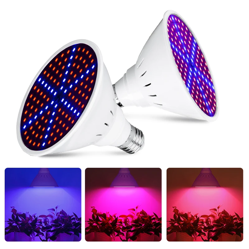 Full spectrum Led Plant Grow Light Bulbs E27 Phyto Lamp for Hydroponics Flower Greenhouse Vegetable Growbox Indoor