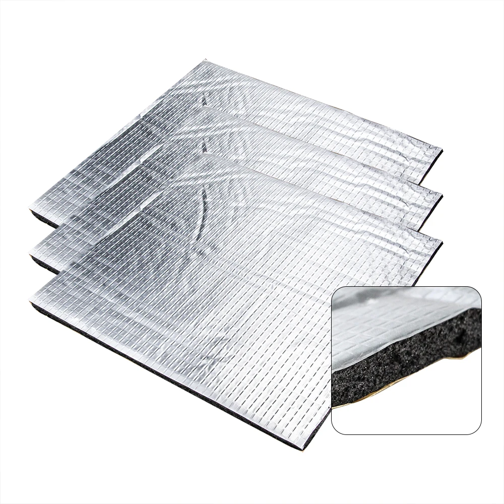 Heat Insulation Cotton 145/200/220/235/300mm Foil Self-adhesive Insulation Cotton 3D Printer Heating Bed Sticker