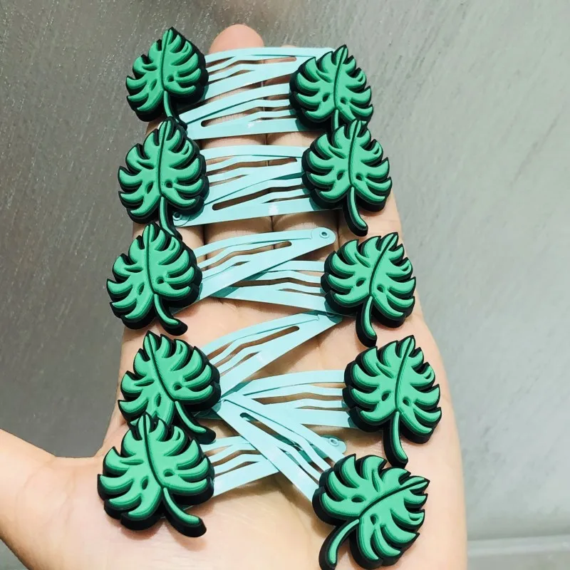 10 Buah/Set Jepit Rambut Baret Aksesori Rambut Anak Jepit Rambut Bayi Bunga Matahari Anak Perempuan Jepit Rambut