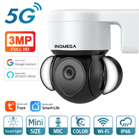 INQMEGA 5G Camera Smart Tuya PIR Detection Mobile Tracking Support Alexa Google Assistant Security CCTV Video Surveillance