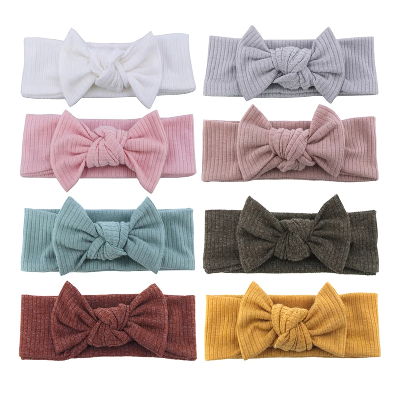 Baby Headbands Stretchy Hairbands Hair Bow Elastics for Baby Girls Newborn Toddlers Infant Kids