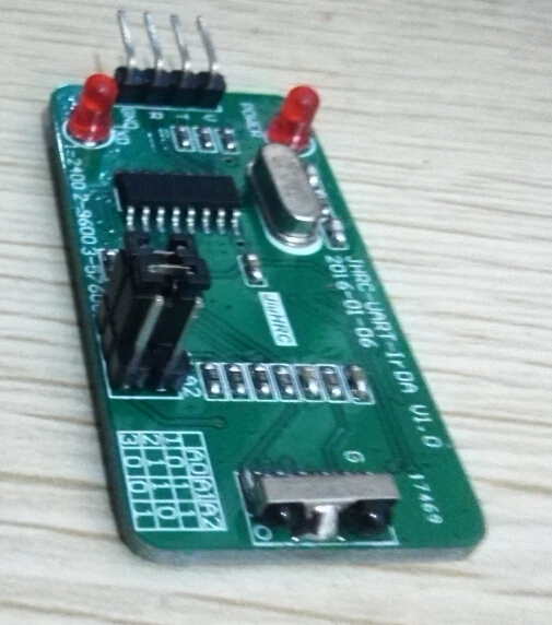 Uart to high-speed infrared IrDA, TTL to high-speed infrared, maximum speed 115200, stable performance