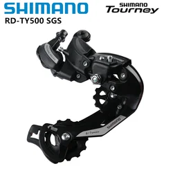 SHIMANO-desviador trasero para bicicleta de montaña, desviador de velocidad Variable, TOURNEY TY500, TY21, TY300, TY200, SGS, SS, 6, 7 velocidades