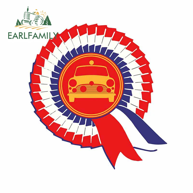 EARLFAMILY 13cm x 12.1cm for BMC Medal Decal Air Conditioner Motocycle Helmet Snowboard Car Stickers Vinyl Material Decoration