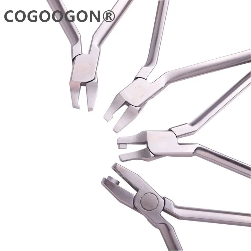 

1Set/4pcs Dental Orthodontic Aligner Pliers Thermal Forming Invisable Brace Vertical /Horizontal Level/Tear Drop/Hole Punch