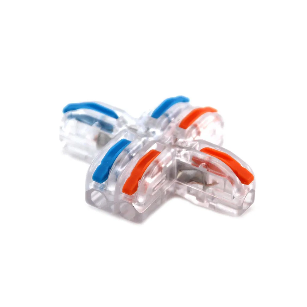 

16PCS Wire Connector T11 Electrical Universal Wiring Cable Mini Fast Splitter Terminal Block Conductor LED Strip Quick Conectors