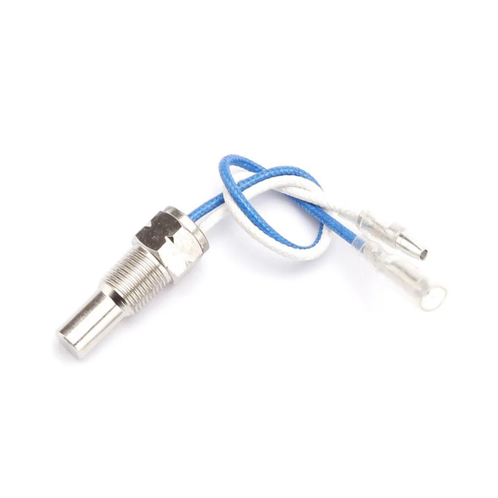 Taidacent High Precision Universal Water Temperature Sensor Automotive Oil Temperature Gauge Sensor with White Blue Two-Line