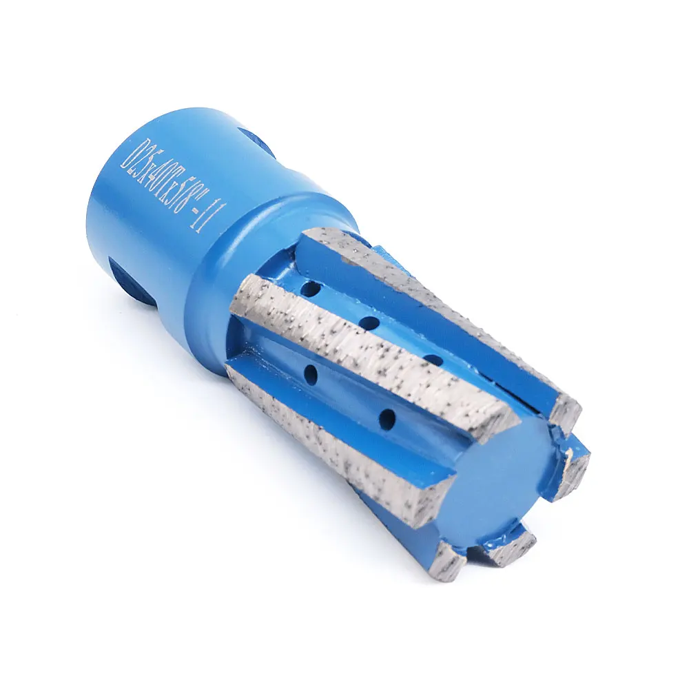 1 Inch Diamanten Vinger Bit Segment Boor Router Bit Bodem Slab Sink Hole Cutter Graniet Marmer Frees M14 & 5/8 "-11 Draad