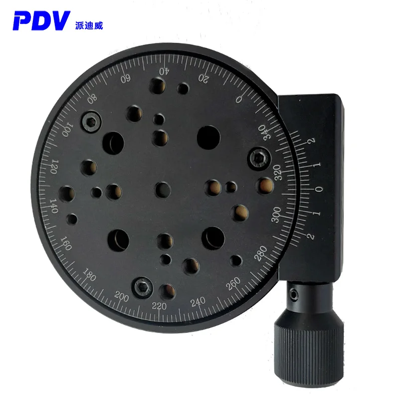 PT-SD203 دليل الدوارة المرحلة R-محور زاوية الدورية الشريحة دليل ضبط المرحلة 360 الدورية المرحلة