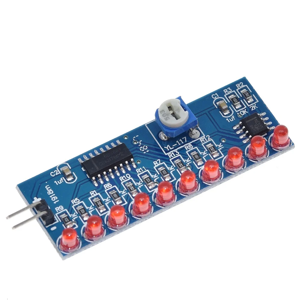 TZT 1/3/5PCS NE555+CD4017 LED-Lauflicht Elektronik-Bausatz DIY-Kit – Detail 7