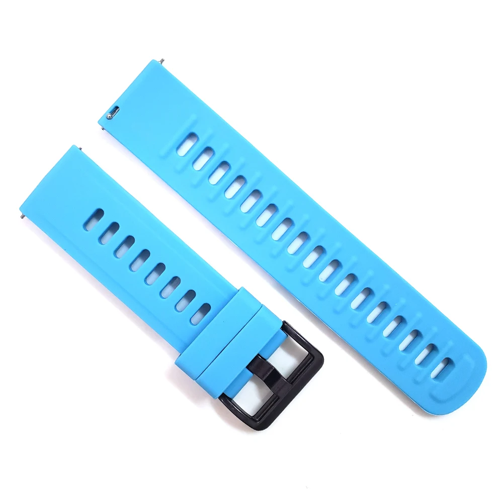 Silicone Wrist Strap For Samsung SM-R820 R830 R500 R600 R810 R800 R8050 Watch Band Active 2 44mm 40mm Gear S3 Watchband Bracelet