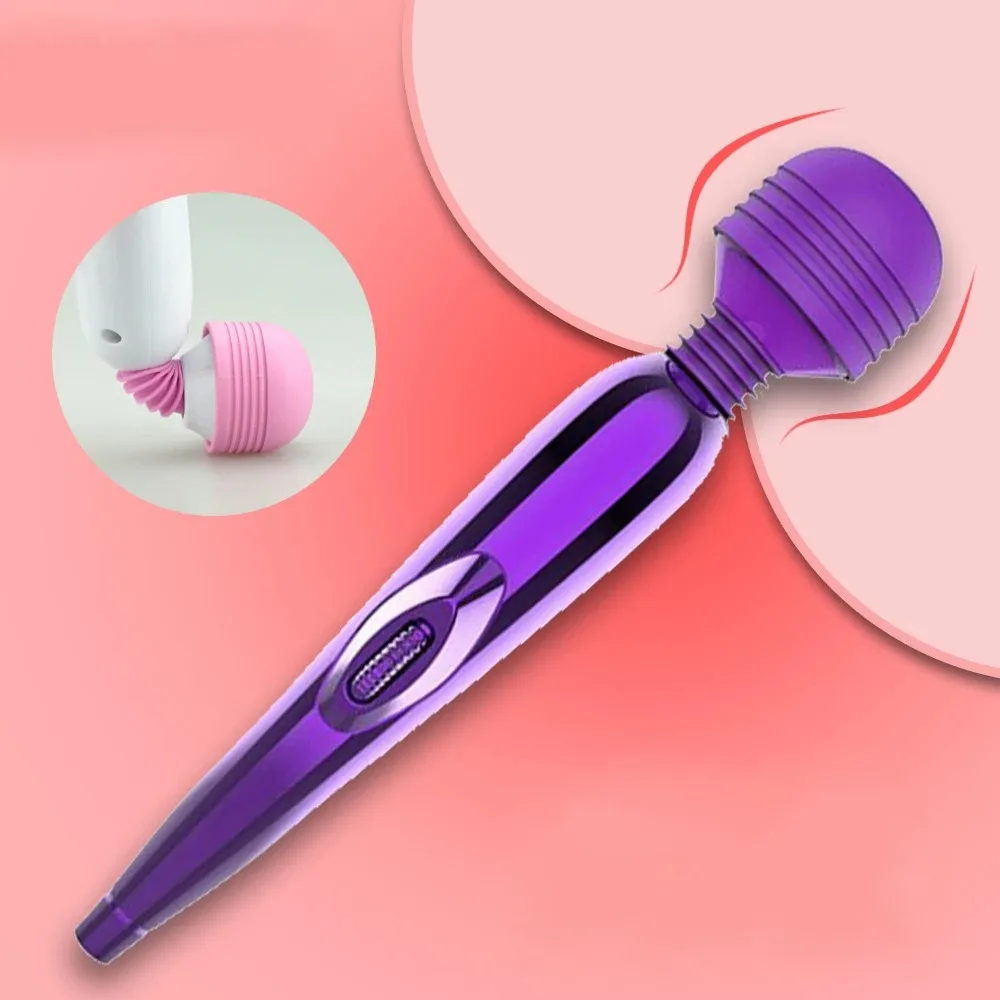 Giocattoli adulti del sesso per le donne bacchetta magica AV Stick vibratore masturbazione femminile prodotti erotici Vagina Clitori Massager uovo