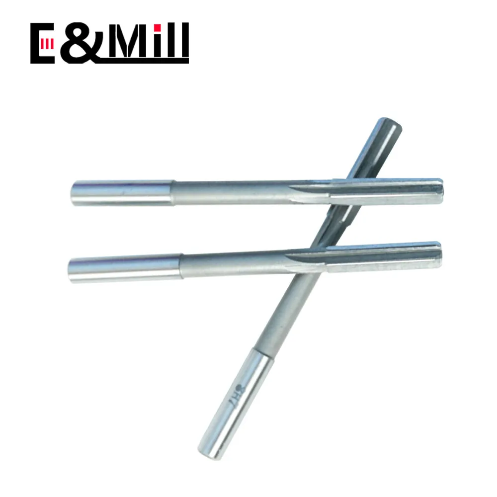 Reamers for high-speed steel inlaid with cemented carbide straight shank and tapered shank tungsten steel reamer 6 13 16 20mm