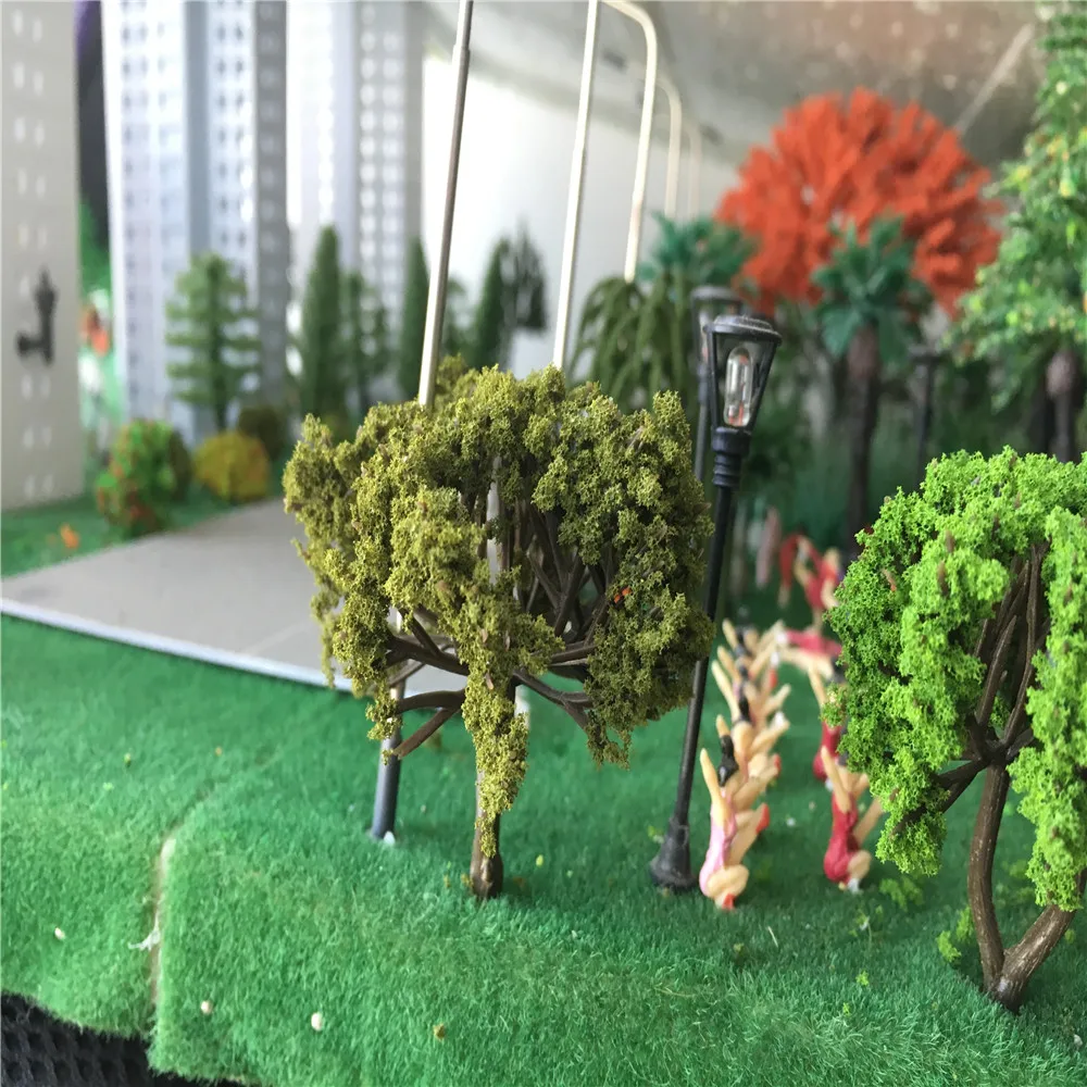 45 g/partia architektura Diorama drut Model drzewa w proszku do układu pociągu budynek trawy