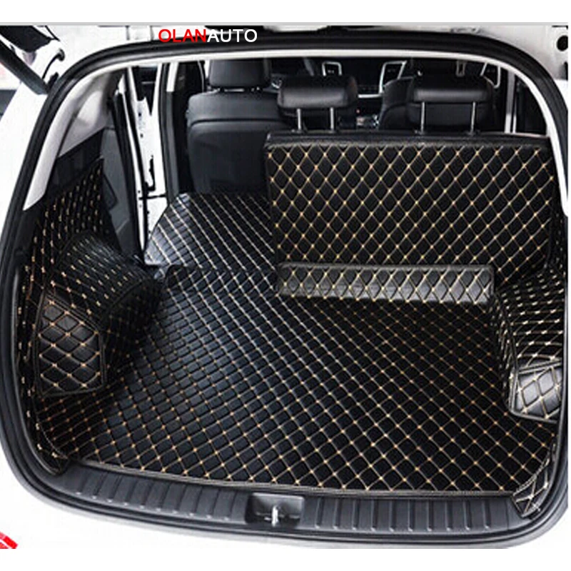 Good quality Special trunk mats for Hyundai Creta 2018-2014 waterproof boot carpets cargo liner for Creta 2016 styling