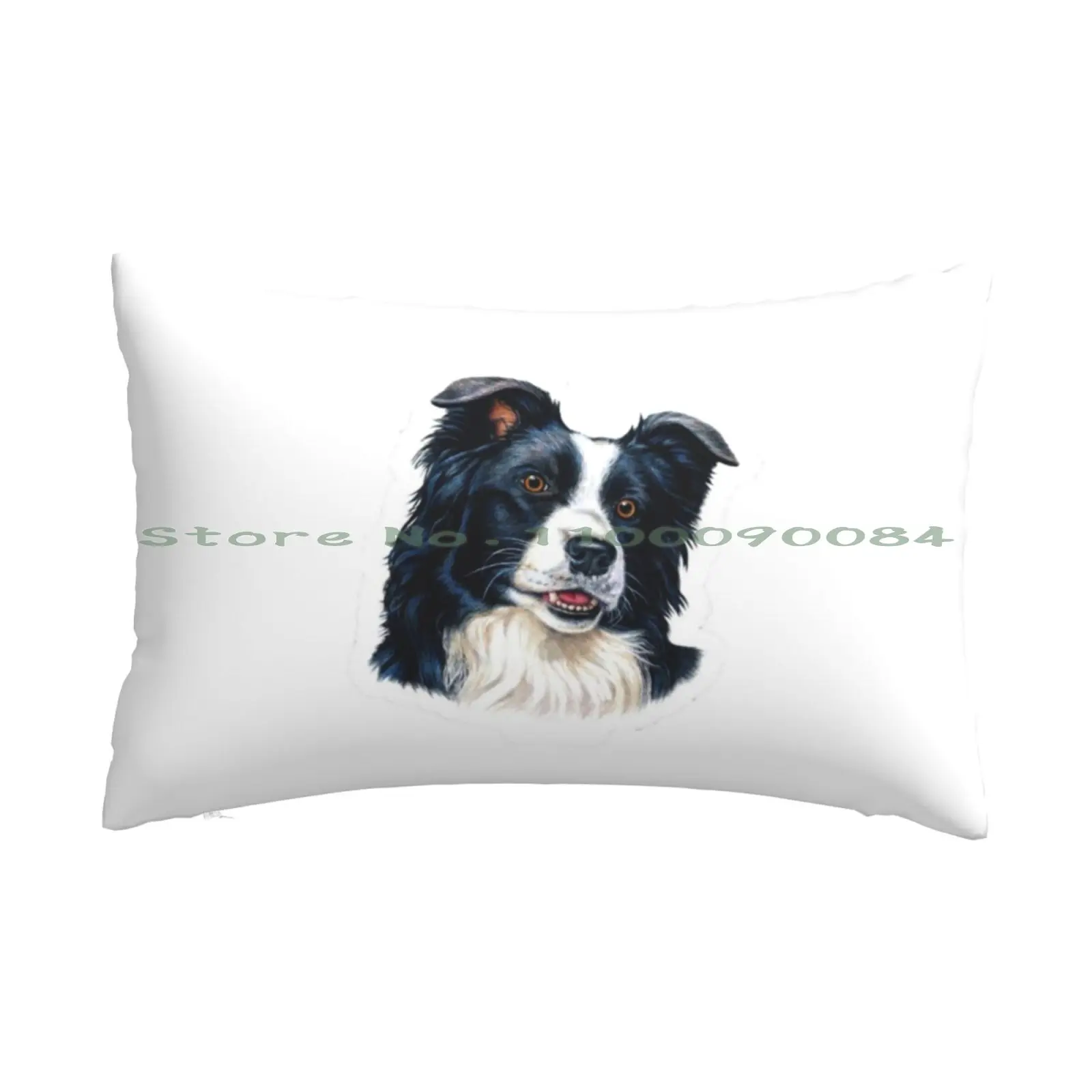 Border Collie-Cute Gift For Border Collie Dog Breeds Pillow Case 20x30 50*75 Sofa Bedroom Hilux Revo Trd Gazoo Racing Greece