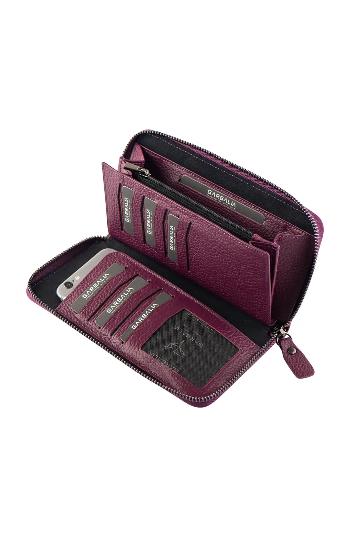 Arthur Genuine Leather Damson Women Wallets