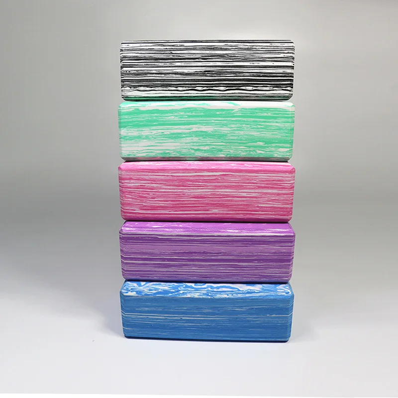 Camouflage Yoga Blocks Foam Balance Aid EVA Strength Flexibility Practice Fitness Exercise Pilates Yoga Brick