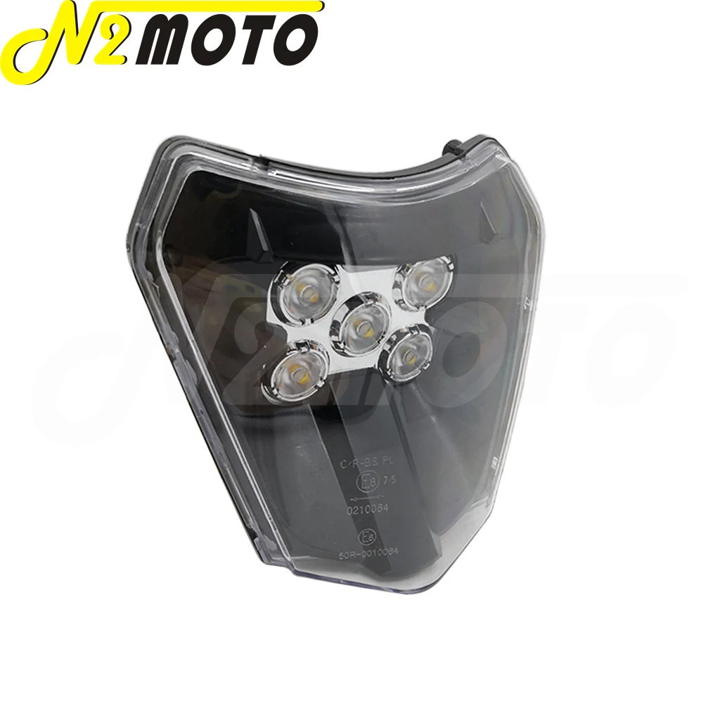 Motocross Enduro EXC LED Headlight Headlamp Mask Cover Guard For KTM Husqvarna FC FE TC TE TX FX 125 250 300 350 450 2014-2020