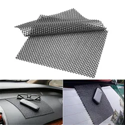 2Pcs High Quality Car Dashboard Anti-Slip Sticky Premium Mat for Phone GPS Cards Black PVC Foam Non-slip Pad Accessories 22*19cm