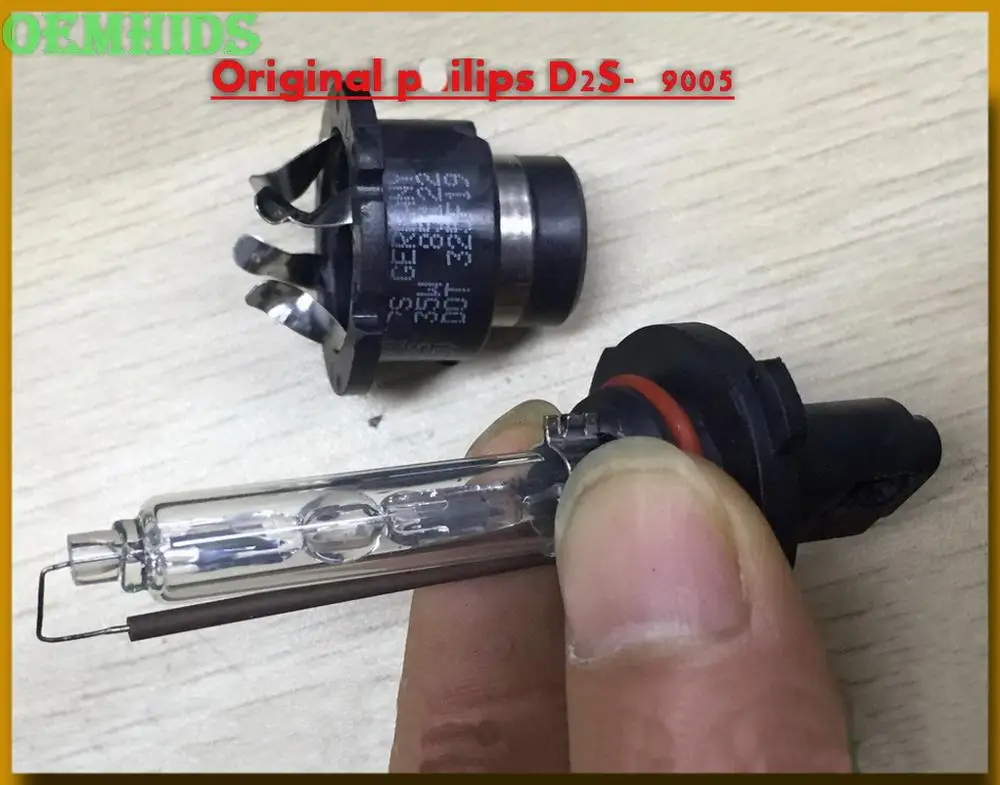 Original D2S DIY Customized Goods Conversion Modification 9005 9006 H7 H11 Xenon Bulb 4200k Lamp Holder Modified D2S-9005AMP