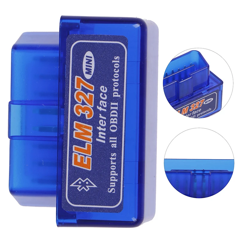 

Bluetooth V2.1 Mini Elm327 OBDII scanner OBD car diagnostic tool code reader