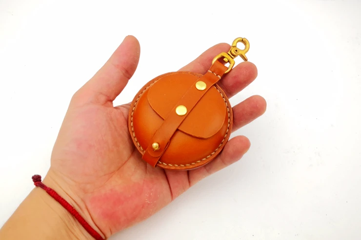 Plastic Mold Earphone Case Coin Case Coin Purse,Suitable For Manual Diy,Material Vegetable Tanned Leather,Cold Pressed Acrylic