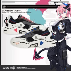 3D Game Honkai Impact 3 Cosplay Anime Sneakers Fervent Tempo Theme Colorblock Fashion Shoes Halloween Accessories Xmas Gift