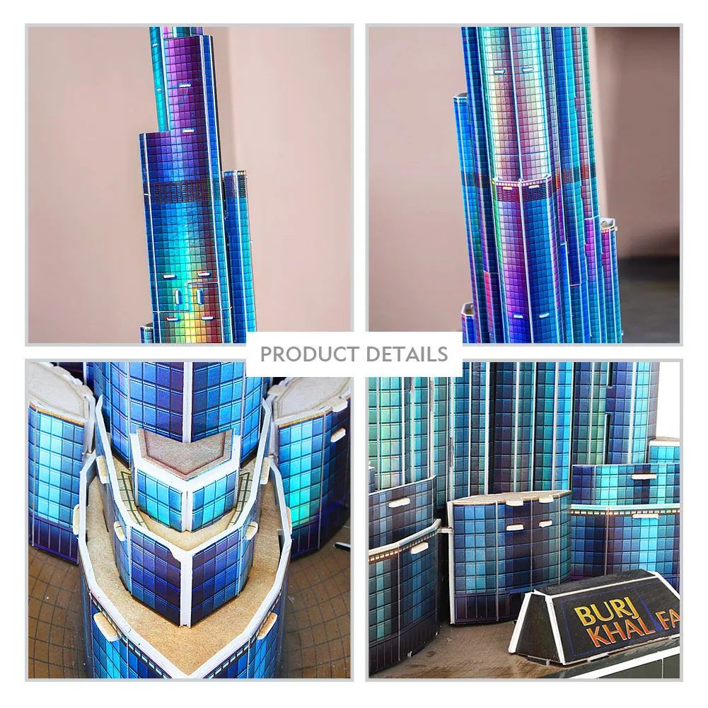 CubicFun 3D Puzzles LED Dubai Burj Khalifa 57.5\