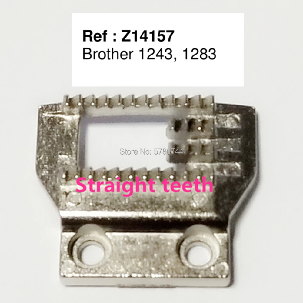 Piastra di montaggio ago # NZ-5LG Alimentazione cane # Z14157 per Brother 1243,1283, Casalinga 2345-TW,Nelco R-1000, occidentale W-50-1,400,480,490,